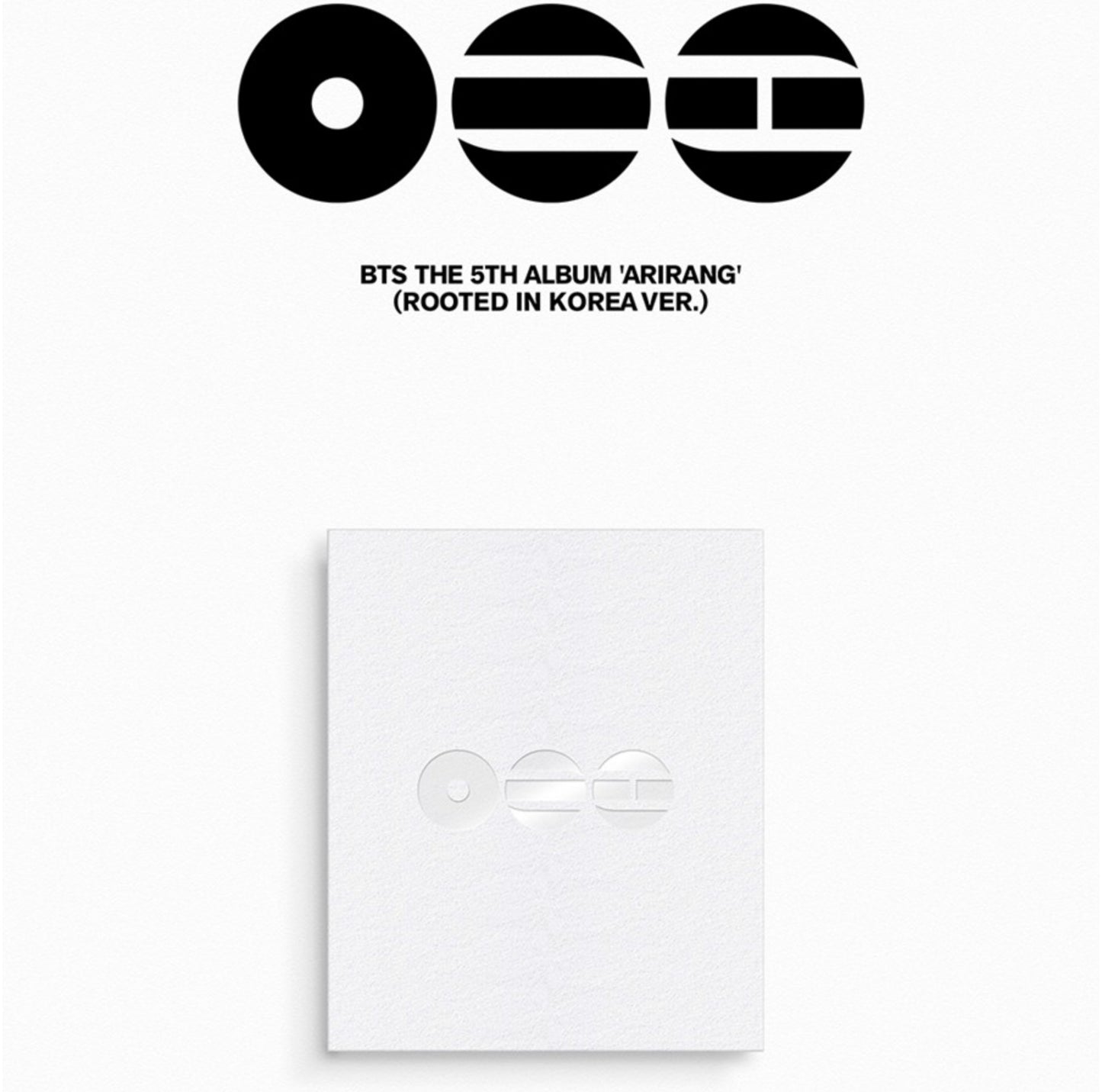 BTS - Arirang 5th Album (Rooted In Korea)