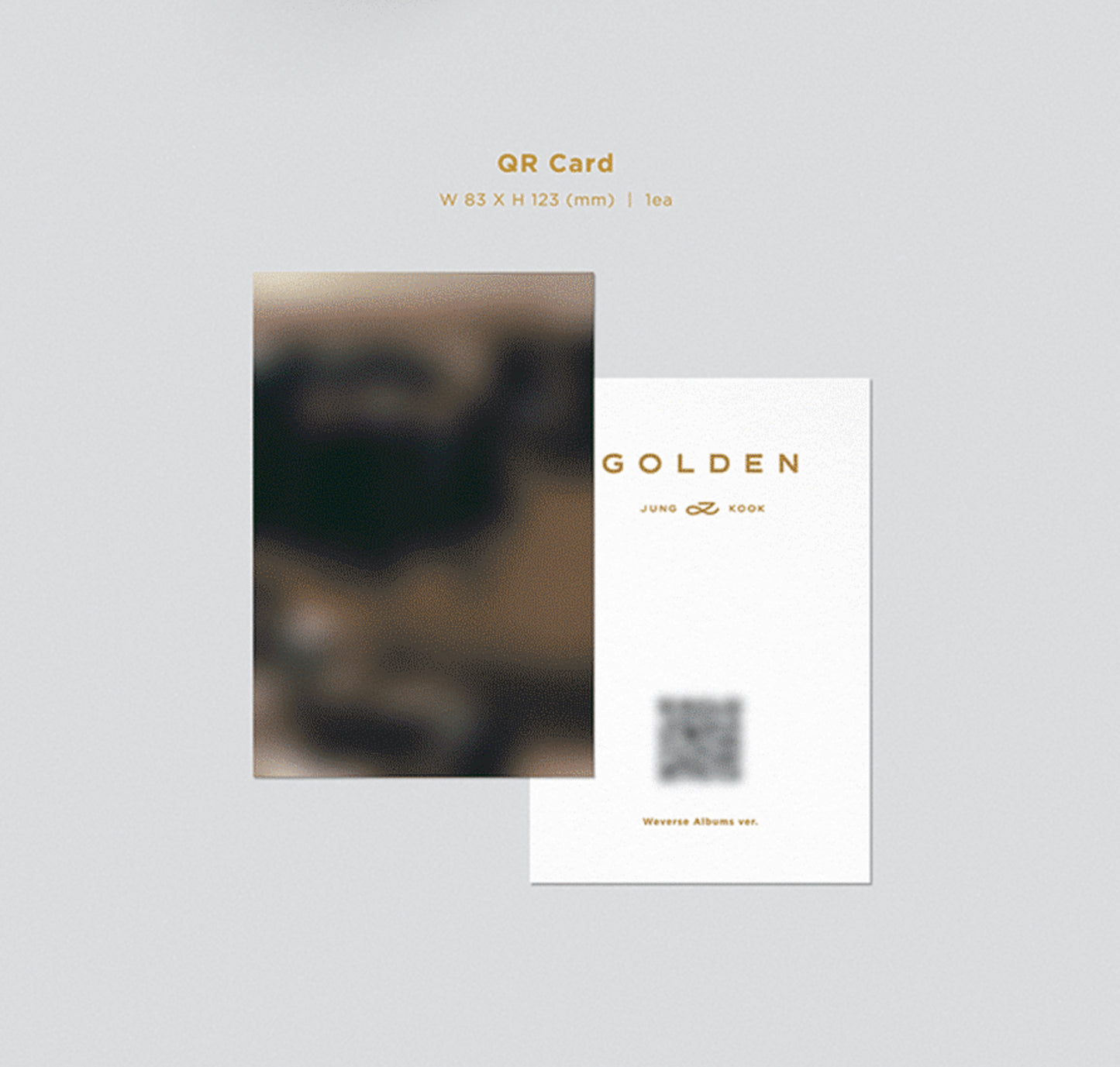 Jungkook ( Bts ) Album Golden (Weverse Ver.)
