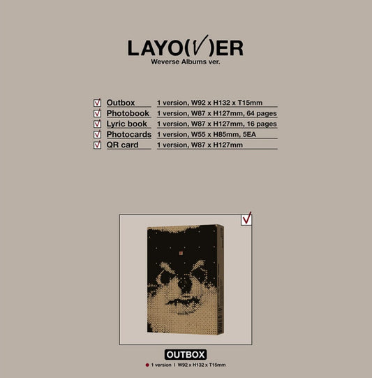 V ( Bts ) Layover (Weverse Ver.)