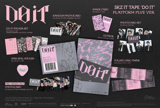 Stray Kids - Album Skz It Tape [ Do It ] ( Platform Plve )